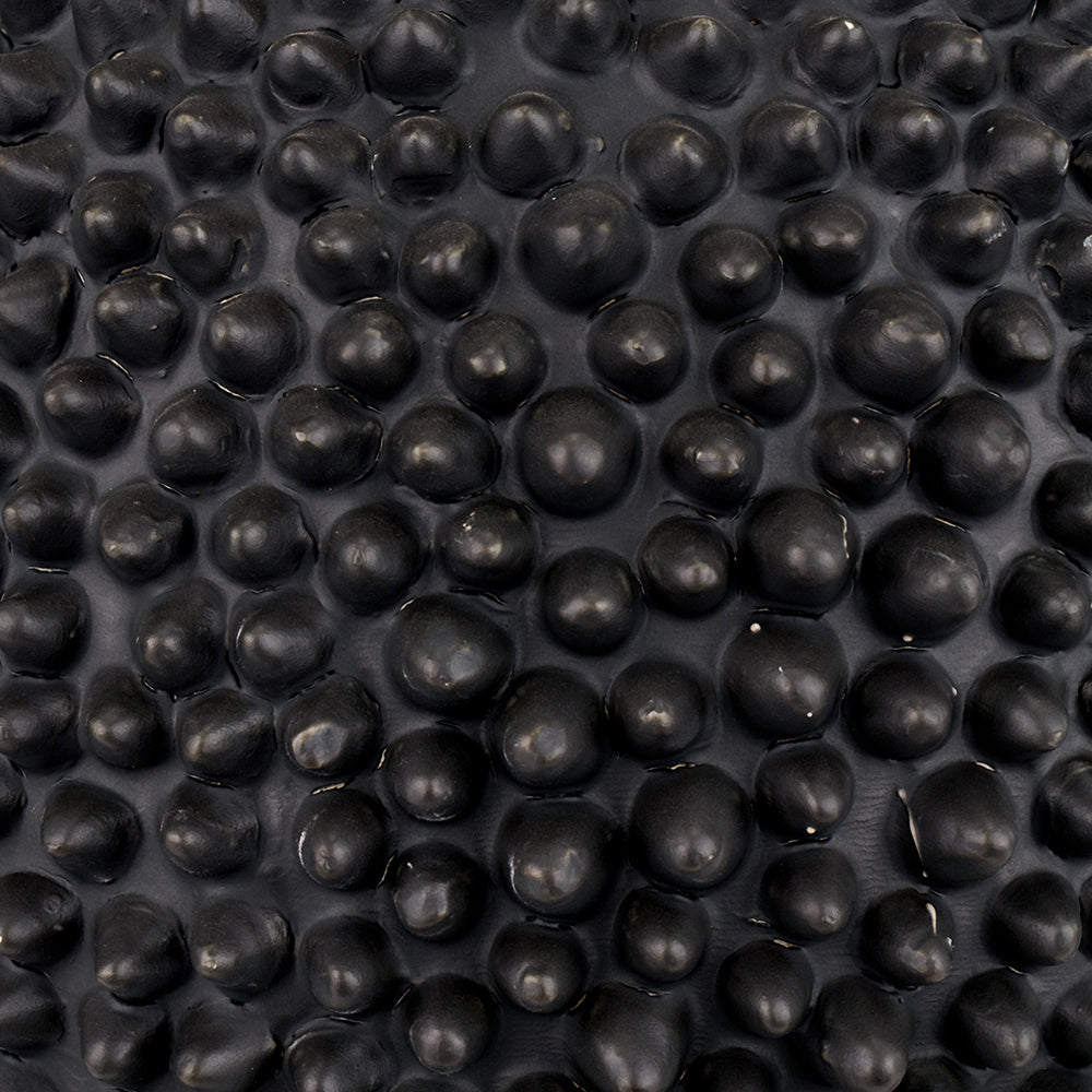 Wrenley Black Ceramic Sea Urchin Table Lamp - Base Only